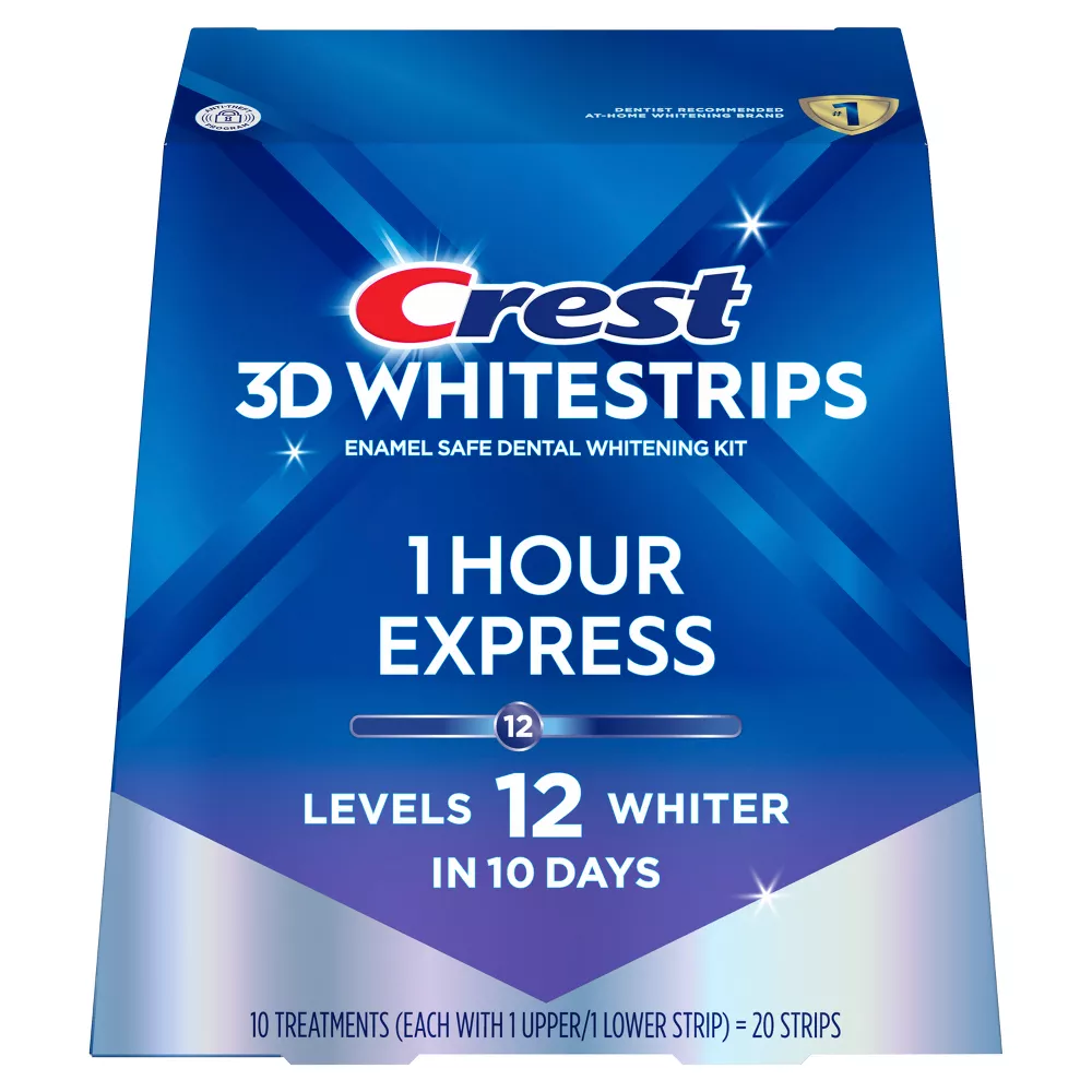 Crest 3D Whitestrips 1 Hour Express – 10 behandelingen