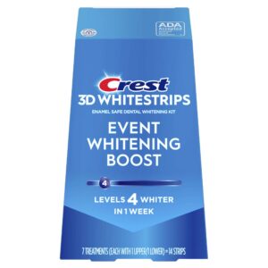 Crest 3D Whitestrips Event Whitening Boost – 7 behandelingen