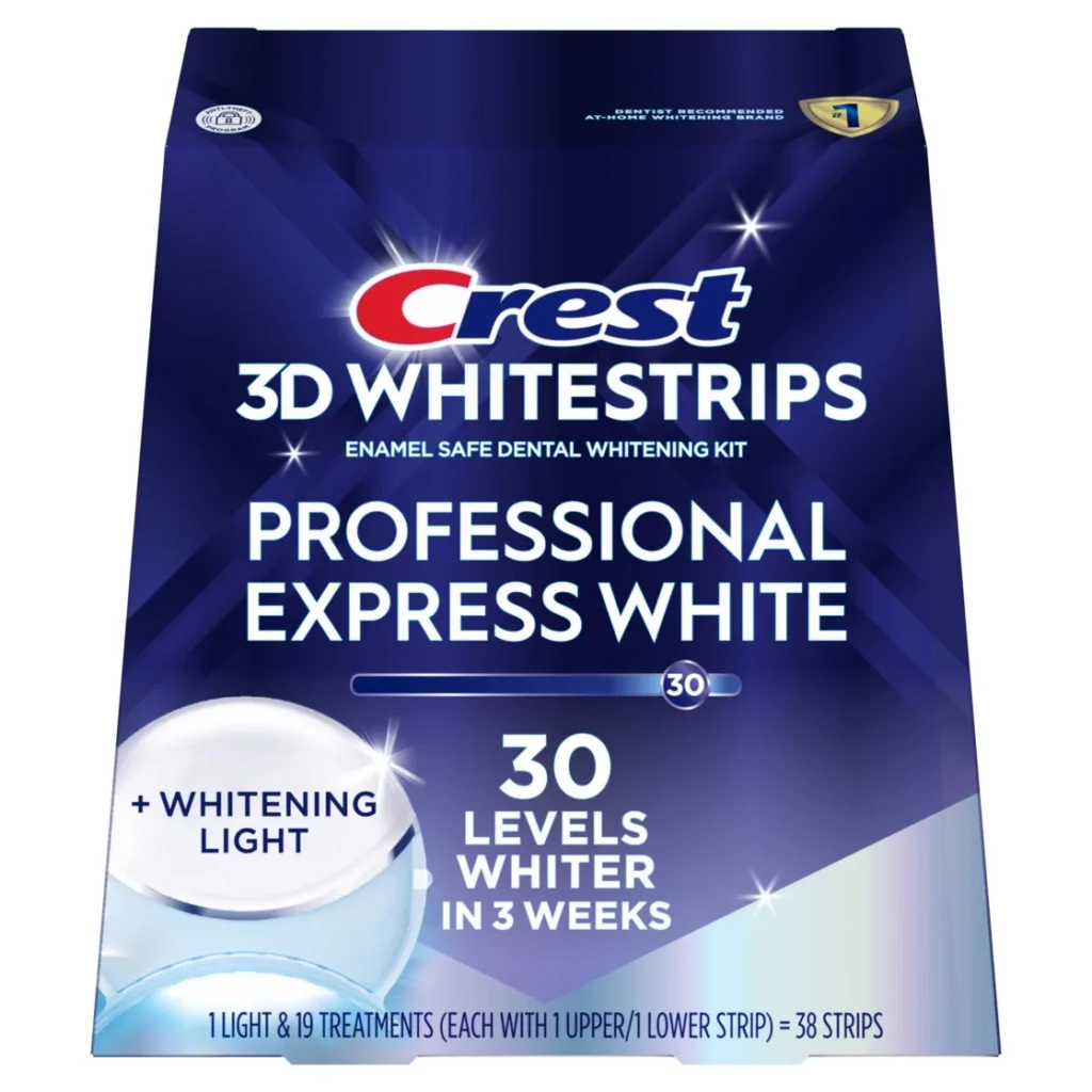 Crest 3D Whitestrips Professional Express White with LED Light – 19 behandelingen