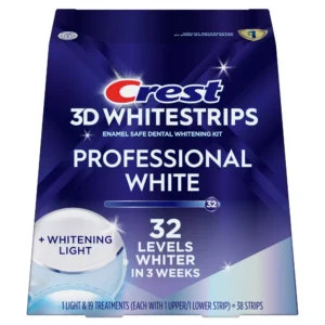 Crest 3D Whitestrips Professional White with LED Light – 19 behandelingen