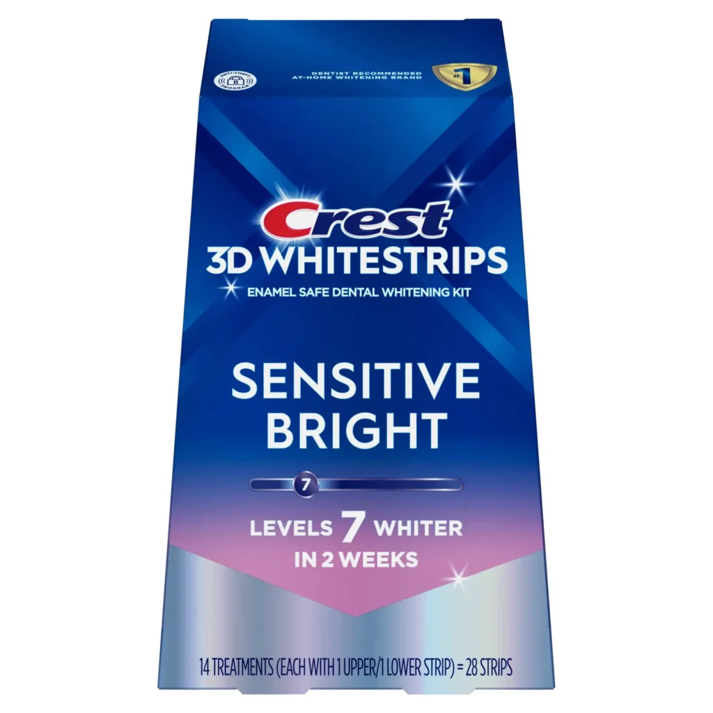 Crest 3D Whitestrips Sensitive Bright – 14 behandelingen